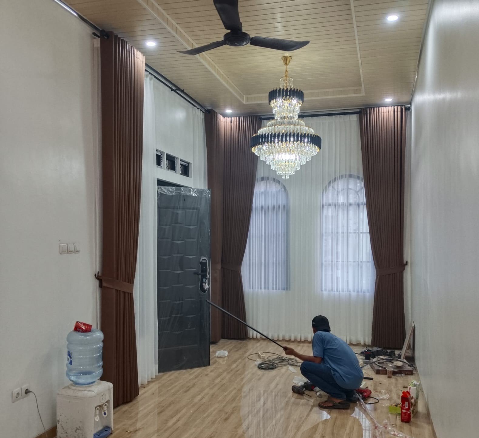 Hasil Pemasangan Gorden Ibnu Jaya